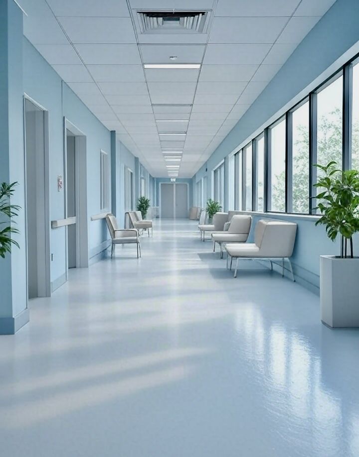 The day-clinic corridor